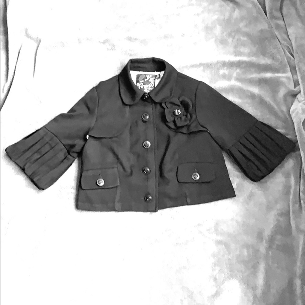 Black Cropped Jacket